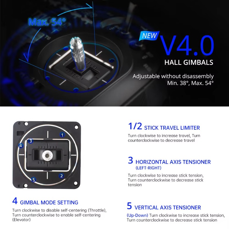 RadioMaster TX16S MKII V4.0 16 - Drone Gimbal Controller ulasan dan harga