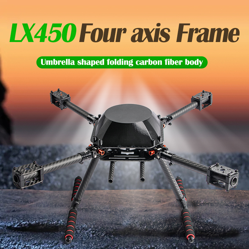 Rangka Quadcopter Serat Karbon - Drone Gimbal For Mirrorless ulasan dan harga