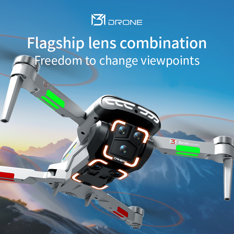 M3 Drone Profesional 4K HD Fot - Drone Gimbal Brushless ulasan dan harga