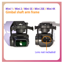 Braket Ower Atas Gimbal Min2/4 - Drone Gimbal Mount ulasan dan harga