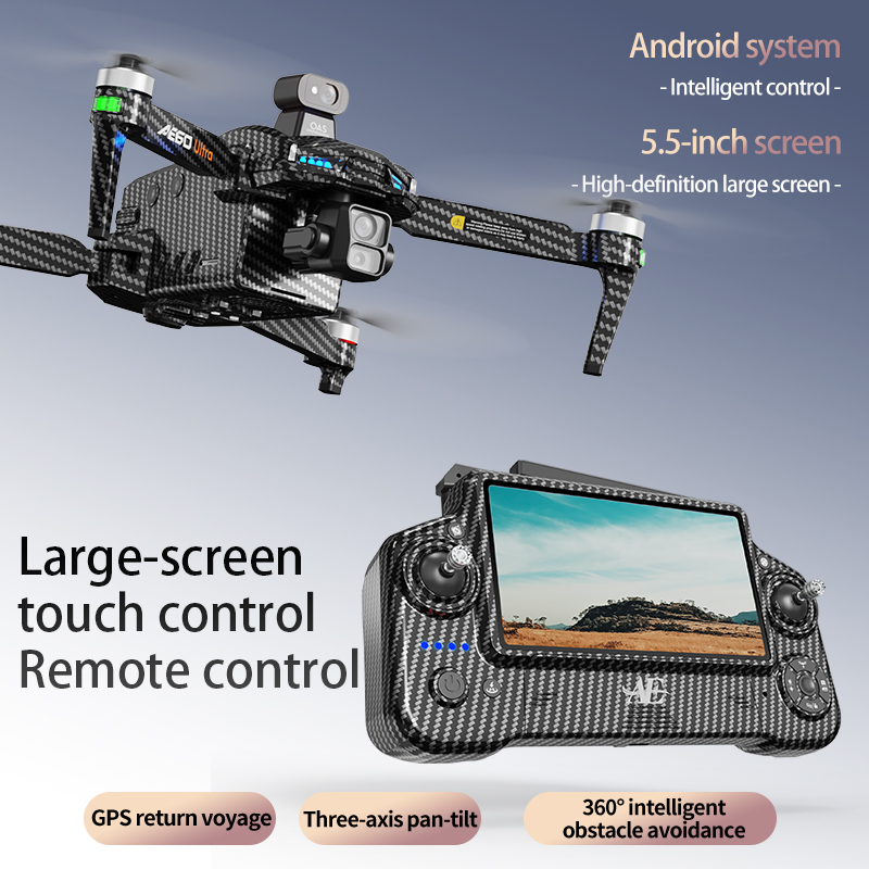 Drone Profesional AE60 GPS Kam - Drone Gimbal 3 Axis ulasan dan harga