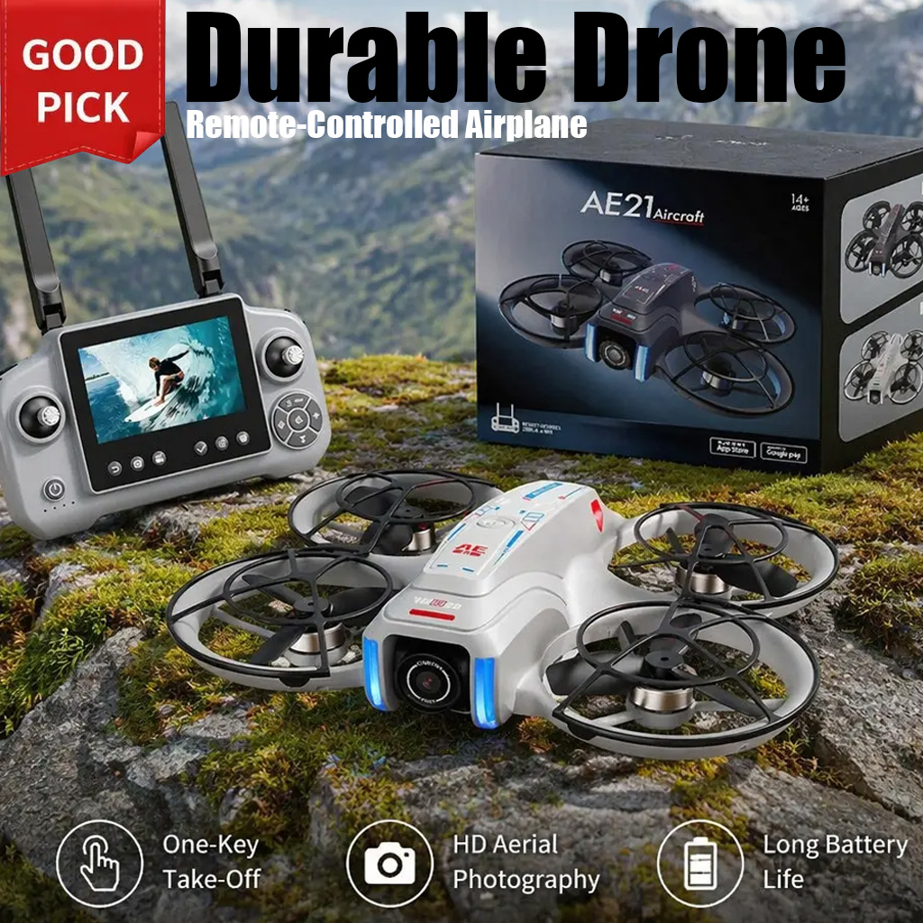 Drone AE21 Baru 2026 8K HD Pro - Drone Gimbal 3 Axis ulasan dan harga