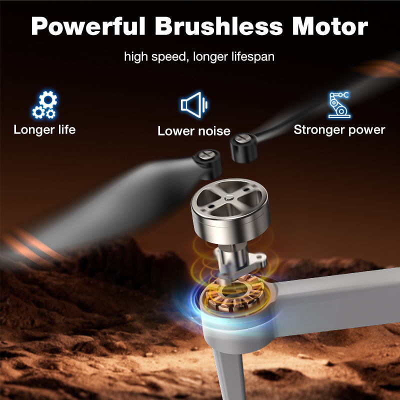 Drone Baru L017 Pro Brushless  - Drone Gimbal Case ulasan dan harga